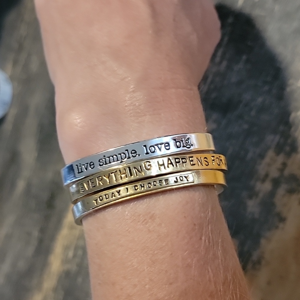 3 Pack Stackable Bracelets - image 2